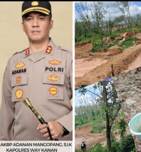 Pak Kapolda : Ada Tambang Ilegal Sepanjang 20 KM, Bahkan Bersebelahan Dengan Polsek Blambangan Umpu Pak Kapolda : Ada Tambang Ilegal Sepanjang 20 KM, Bahkan Bersebelahan Dengan Polsek Blambangan Umpu